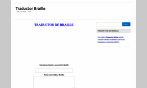 Traductorbraille.com thumbnail