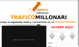 Traficomillonario.com thumbnail