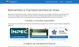 Tramitescolombia.net thumbnail
