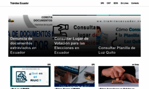 Tramitesecuador.net thumbnail