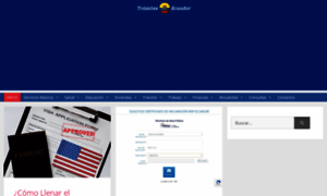 Tramitesecuador.org thumbnail