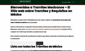 Tramitesmexicanos.net thumbnail