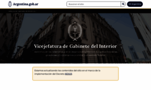 Tramitesweb.mininterior.gob.ar thumbnail