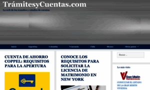 Tramitesycuentas.com thumbnail
