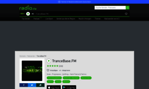 Trancebasefm.radio.de thumbnail