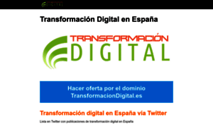 Transformaciondigital.es thumbnail