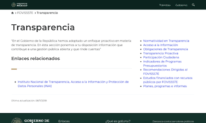 Transparencia.fovissste.gob.mx thumbnail