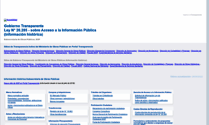 Transparencia.mop.cl thumbnail