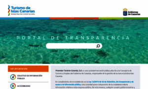 Transparencia.turismodeislascanarias.com thumbnail