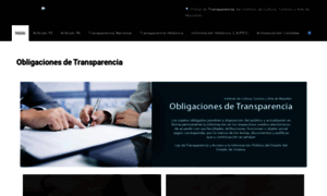 Transparenciaculturamazatlan.com thumbnail