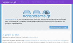 Transparente.gt thumbnail