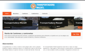 Transportadoramazatl.com.mx thumbnail