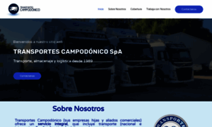 Transportescampodonico.cl thumbnail