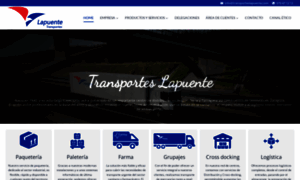 Transporteslapuente.com thumbnail