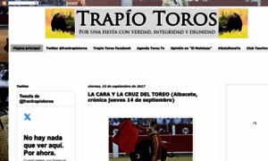 Trapiotoros.blogspot.com thumbnail