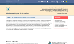 Tratados.mrecic.gov.ar thumbnail