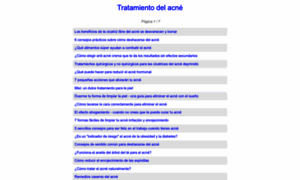 Tratamientodelacne.advicebase.net thumbnail