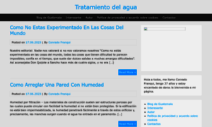 Tratamientodelagua.com.mx thumbnail