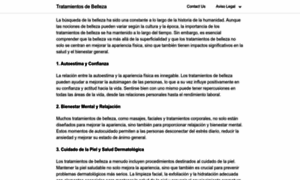 Tratamientosbelleza.com.ar thumbnail