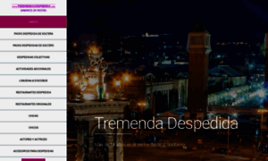 Tremendadespedida.com thumbnail