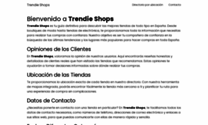 Trendieshops.es thumbnail