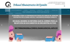 Tribunaladministrativodelquindio.gov.co thumbnail