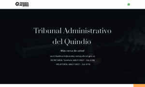 Tribunaladministrativodelquindio.gov.co thumbnail