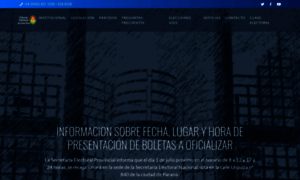 Tribunalelectoraler.gob.ar thumbnail