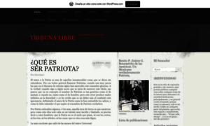 Tribunalibre1.wordpress.com thumbnail