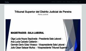 Tribunalsuperiorpereira.com thumbnail