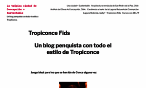 Tropiconce.wordpress.com thumbnail