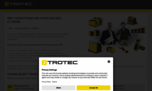 Trotec.com thumbnail