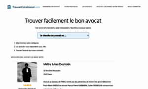 Trouvervotreavocat.com thumbnail