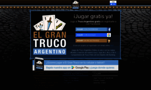 Jugar al Truco Argentino gratis sin registrarte o con Facebook