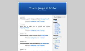 Trucosjuegoelbruto.wordpress.com thumbnail