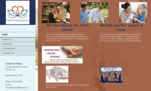 Trustedfriendshomecare.com thumbnail