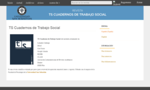 Tscuadernosdetrabajosocial.cl thumbnail