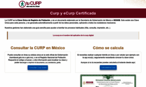 Tu-curp.com.mx thumbnail