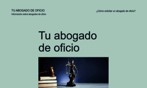 Tuabogadodeoficio.es thumbnail