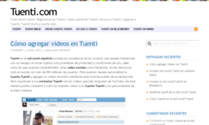 Tuenti-com.com thumbnail