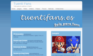 Tuentifans.es thumbnail