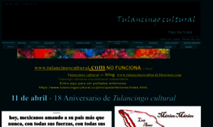 Tulancingocultural.cc thumbnail