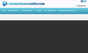 Tunegocioenecuador.com thumbnail