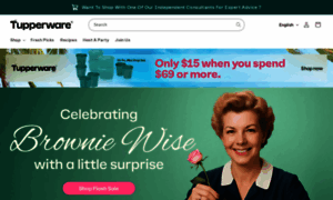 Tupperware.com thumbnail