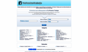 Tuproximotrabajo.com.ar thumbnail