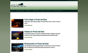 Turismoenpuntadeleste.com thumbnail