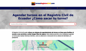 Turnosregistrocivil.com thumbnail