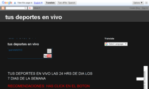 Tusdeportesenvivo.blogspot.mx thumbnail