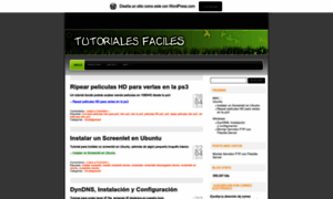 Tutorialesfaciles.wordpress.com thumbnail
