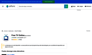 Tv-gratis-online.softonic.com thumbnail